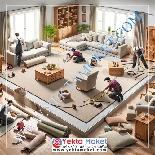 موکت با نصاب